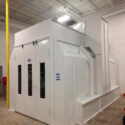 Side Draft Paint Booth