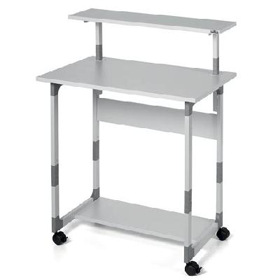 Stainless Steel Laptop Trolley