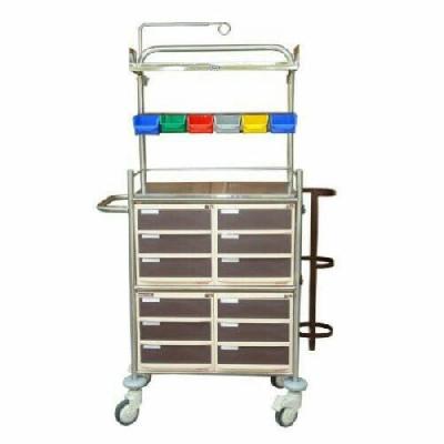 Ss Crash Cart Trolley