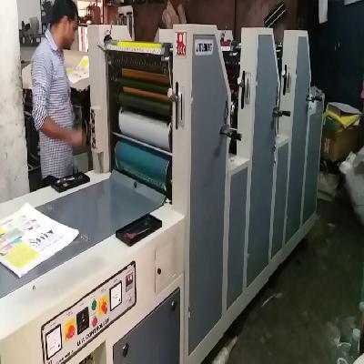 UV Offset attachment  caring machine