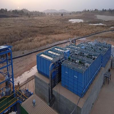 Modular sewage water treatment plant