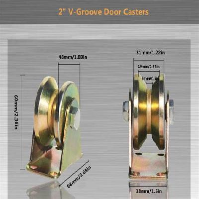 V Groove Sliding Gate Roller