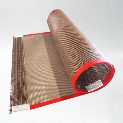 PTFE Edging Open Mesh Belting Fabrics Film