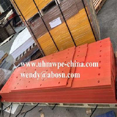 Red UHMWPE Conveyor Profiles