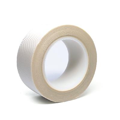 Heat Insulation Fiberglass Tape White Fiber Glass Cloth Silicone Adhesive Tape