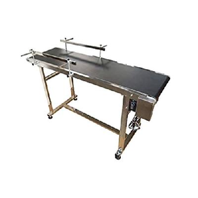 Conveyor Belt With Batch Coding Machine