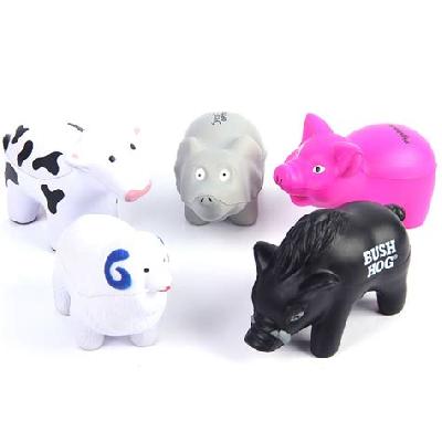 Happy Pig Balls PU Food Grade Anti Stress Pig Balls
