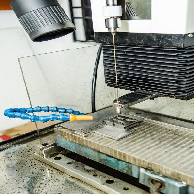 CNC EDM Wire Cut Machining Service, Material - Copper