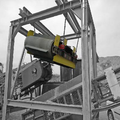 Overband Magnetic Separator