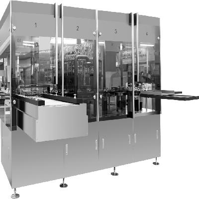 Bottle Visual Inspection Booth Machine