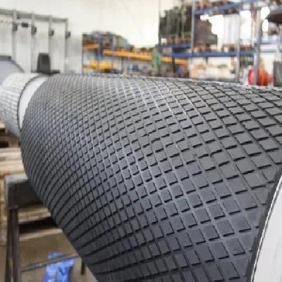 Pulley Lagging Diamond Rubber Sheet