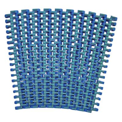Flat Top Plastic Modular Belts 25.4MM Pitch