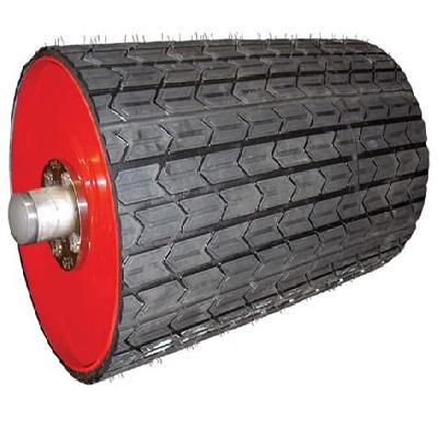 Conveyor Pulley Rubber Lagging