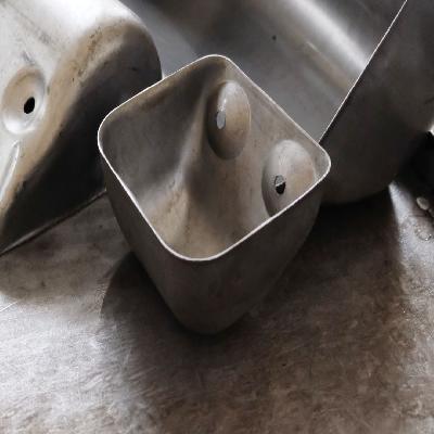 Plastic Bright Seamless Elevator Buckets