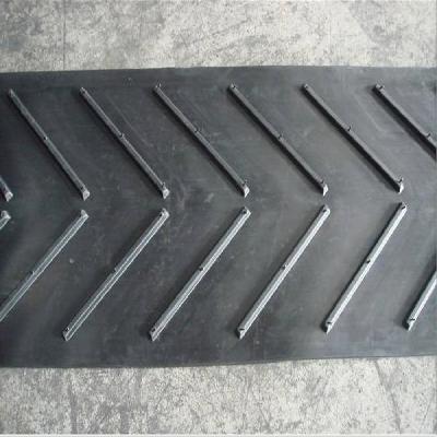Endless Chevron V Cleat Conveyor Belt