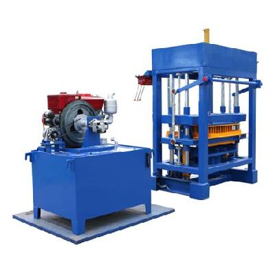 Manual Concrete Block Making Machine