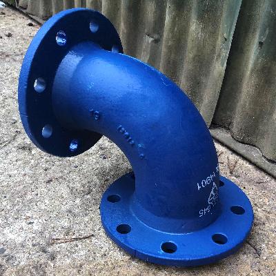 Boom Pump 90 Degree Pipe Bend
