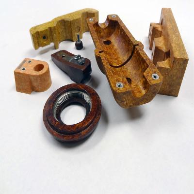 Phenolic glass component
