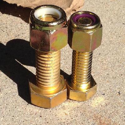 Bucket Bolts With Nylock Nut