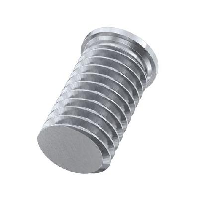 12mm Auto Black Plating Threaded Stud