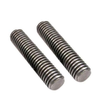 18mm EN8 Auto Black Plating Threaded Stud