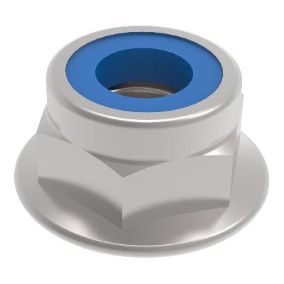 22mm EN8 Flange Hub Nut