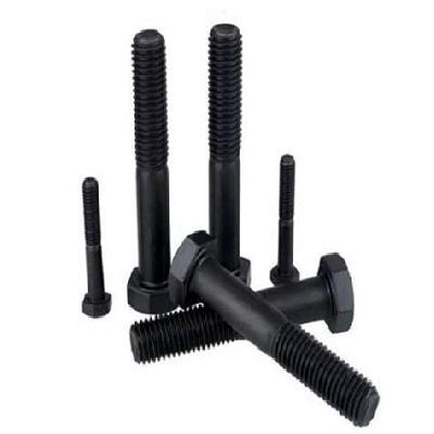 EN8 Auto Black Plating Hex Bolt
