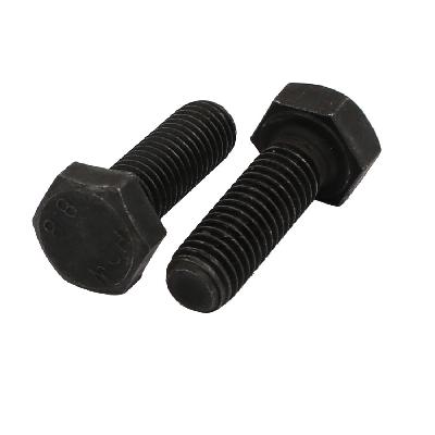 EN8 Full Thread Hex Bolt