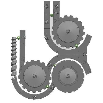 Change Parts:- B)star Wheel