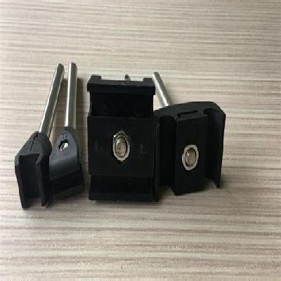 Guide Rail Clamp for Double Rod