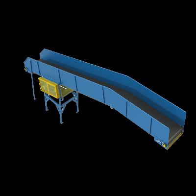 Powered Belt Conveyor System