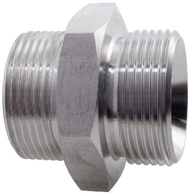 SS Hex Nipple