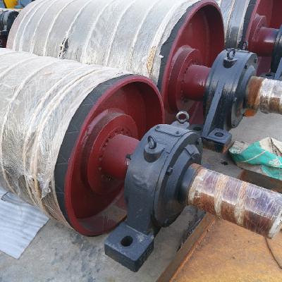 Mild Steel Conveyor Drum Pulley