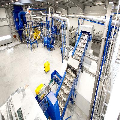 Plastic Bottle Recycling Plant