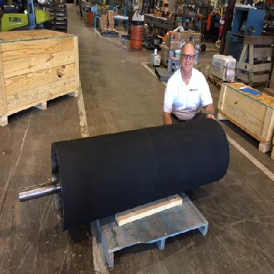 Magnetic Pulley Along Conveyor