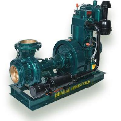Pump With Motor 10 HP 6X6 Pump Set