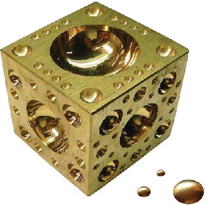 Brass Dapping Blocks