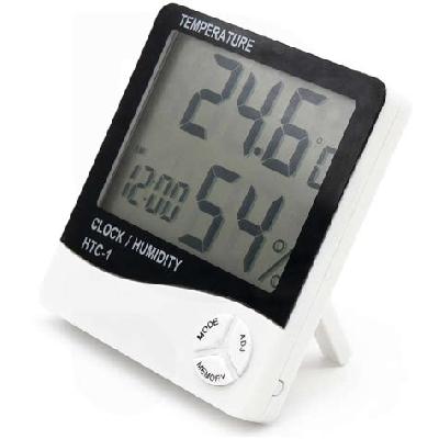 Thermo Hygrometer With Clock