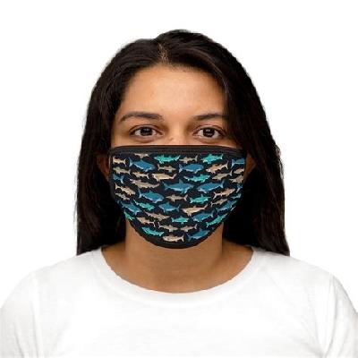Shark Cotton Face Mask