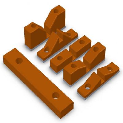 Haul Off Machine Rubber Pad
