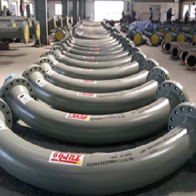 Cast Basalt 45 Degree Bend