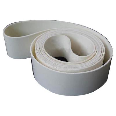 White Synthetic Elevator Belt