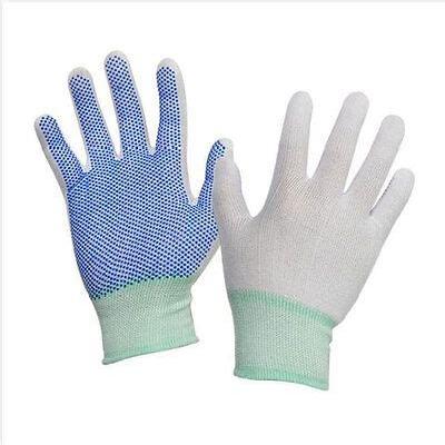 PU Palm Coated Gloves with Nitrile Dot