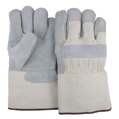 Split Buffing Leather Gloves Double Palm