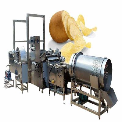 Heavy Duty Mild Steel Body Potato Chips Machine