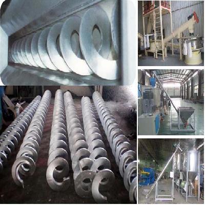 Screw Worm Belt Conveyor Machine