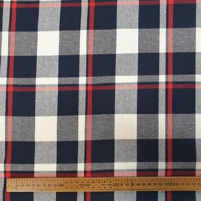 Polyester Check  Canvas Fabric