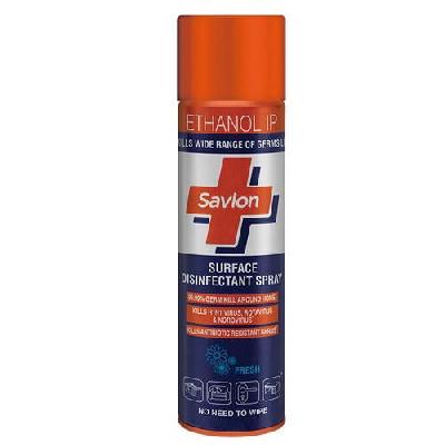 SAVLON SURFACE DISINFECTANT SPRAY 170 Grams ( Pack Of 12 )