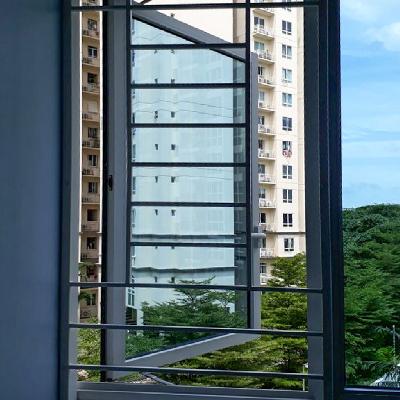 Simple Mild Steel Window Grill, For Home