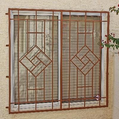 Simple Stainless Steel Window Grill